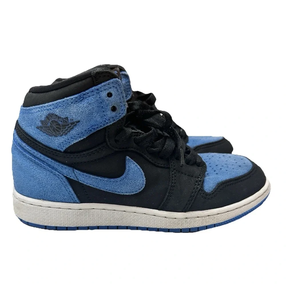 Air Jordan 1 High Retro OG Royal Reimagined 2023 Youth 4.5 Blue Black Basketball